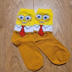Spongebob Ankle Sock
